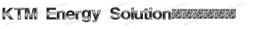 KTM Energy Solution字体转换